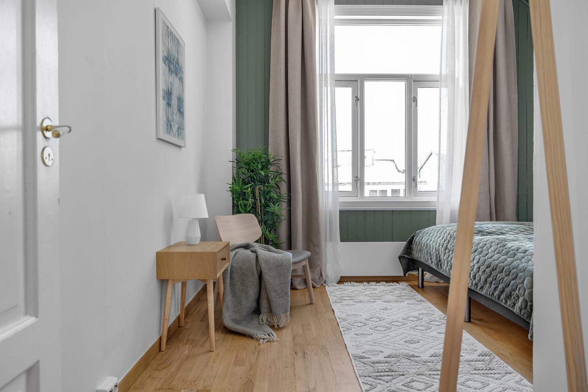 Lovely City Center Apartment With Amazing Views And Free Parking! Tromsø Eksteriør bilde